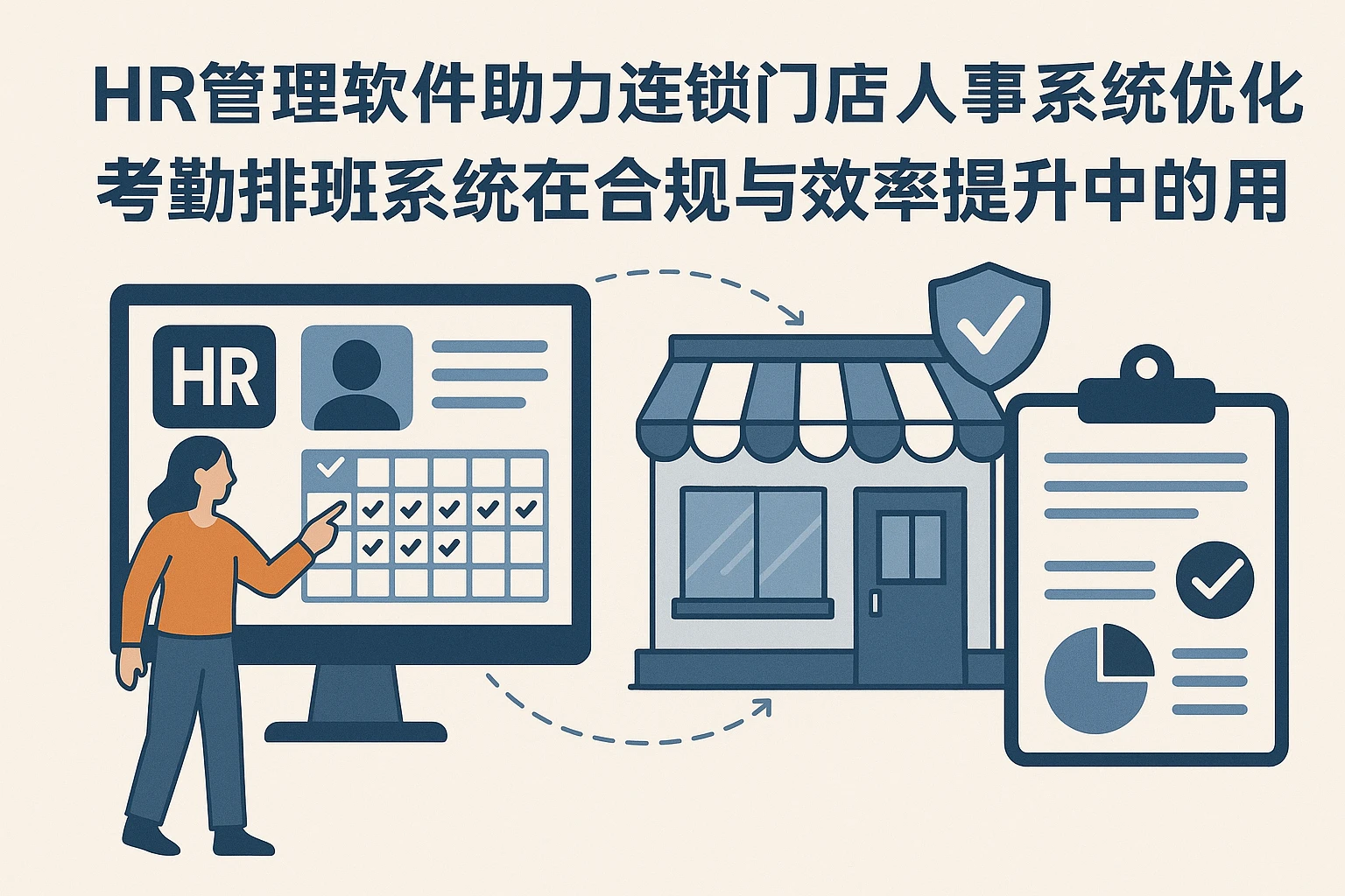 HR管理软件助力连锁门店人事系统优化——考勤排班系统在合规与效率提升中的作用