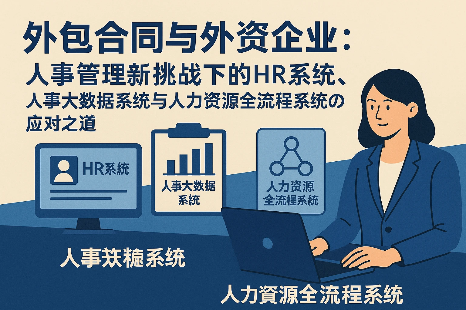 外包合同与外资企业：人事管理新挑战下的HR系统、 人事大数据系统与人力资源全流程系统的应对之道