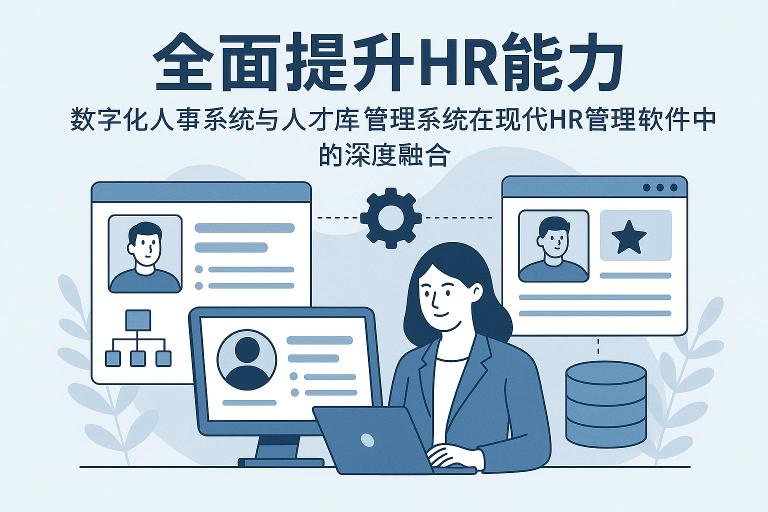 全面提升HR能力：数字化人事系统与人才库管理系统在现代HR管理软件中的深度融合
