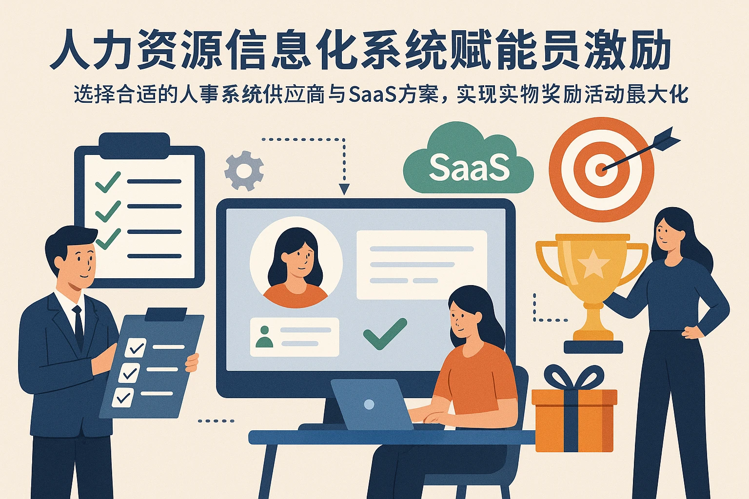 人力资源信息化系统赋能员工激励——选择合适的人事系统供应商与SaaS方案，实现实物奖励活动最大化