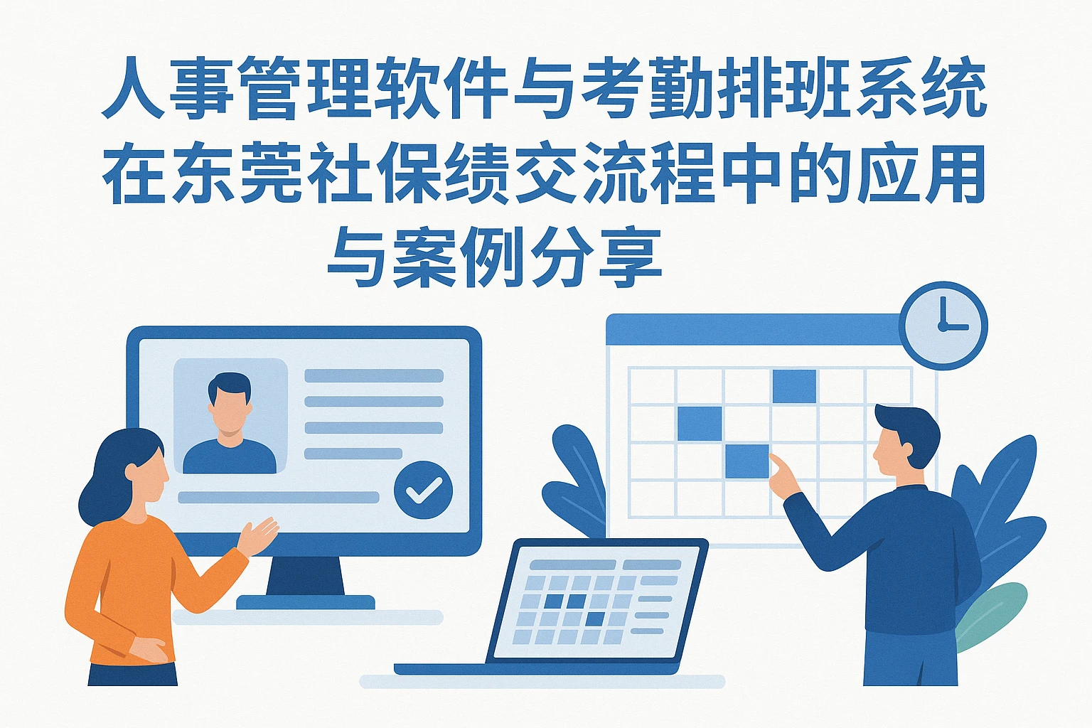 人事管理软件与考勤排班系统在东莞社保续交流程中的应用与案例分享