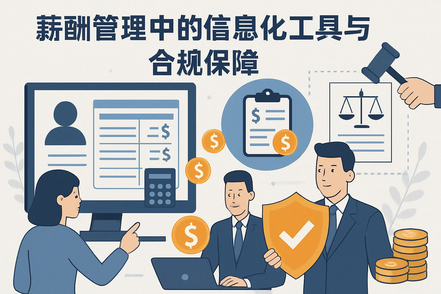 薪酬管理中的信息化工具与合规保障
