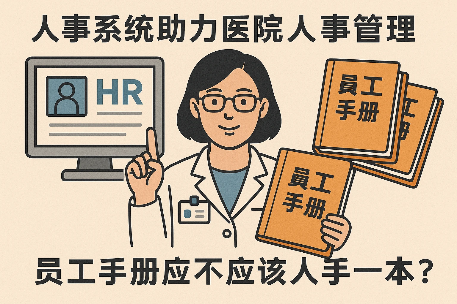 人事系统助力医院人事管理：员工手册应不应该人手一本？