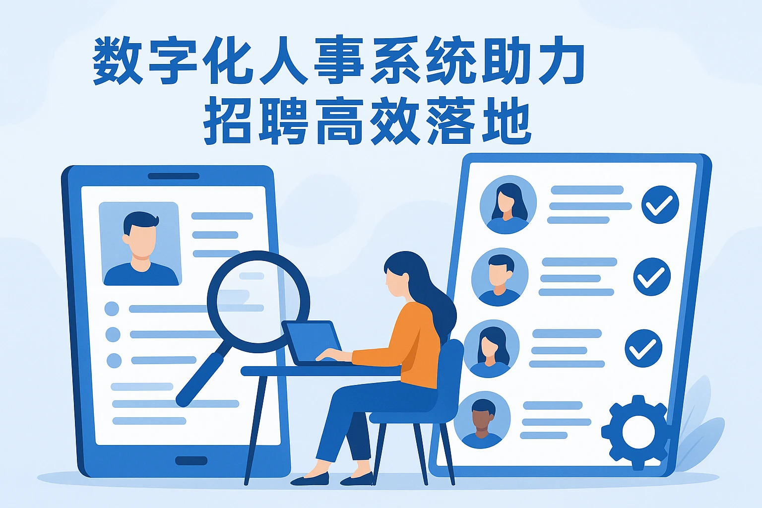 数字化人事系统助力招聘高效落地