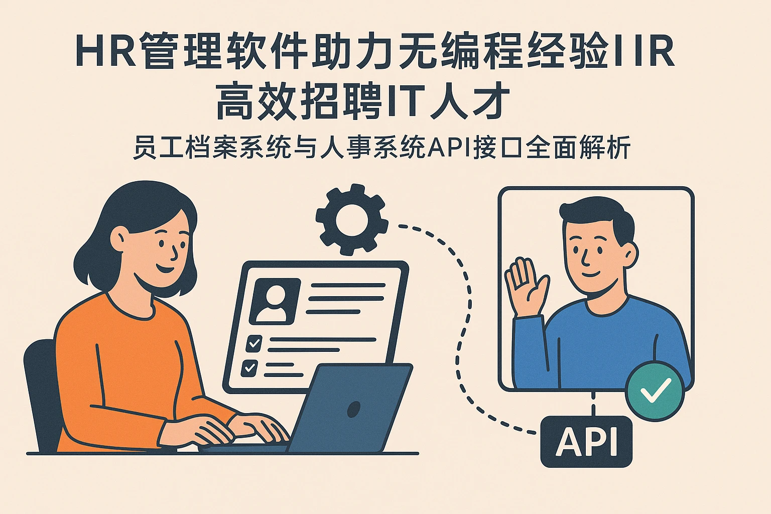 HR管理软件助力无编程经验HR高效招聘IT人才——员工档案系统与人事系统API接口全面解析