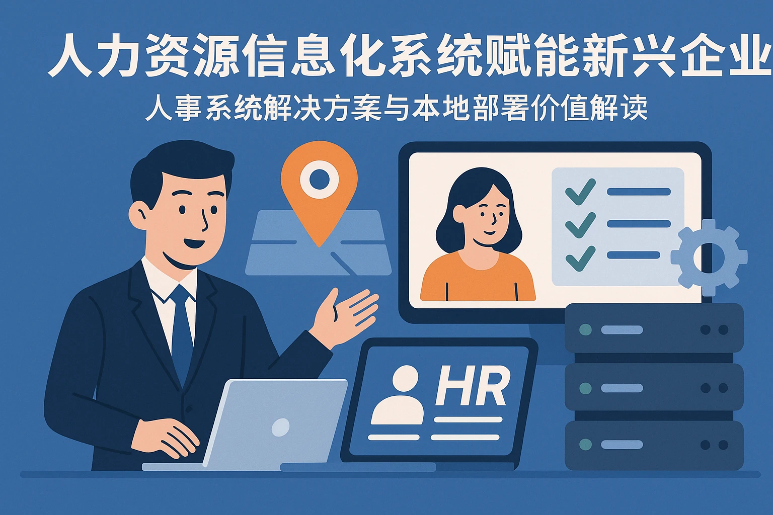 人力资源信息化系统赋能新兴企业：人事系统解决方案与本地部署价值解读
