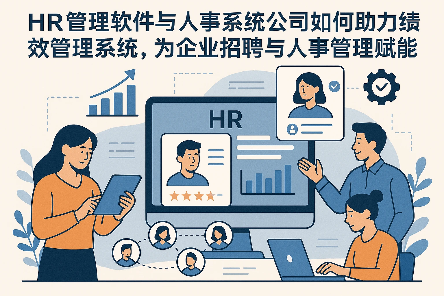 HR管理软件与人事系统公司如何助力绩效管理系统，为企业招聘与人事管理赋能