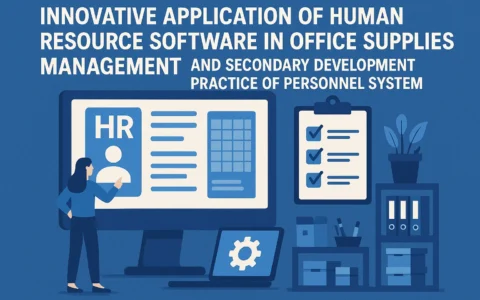 人力资源软件在办公用品管理中的创新应用与人事系统二次开发实践