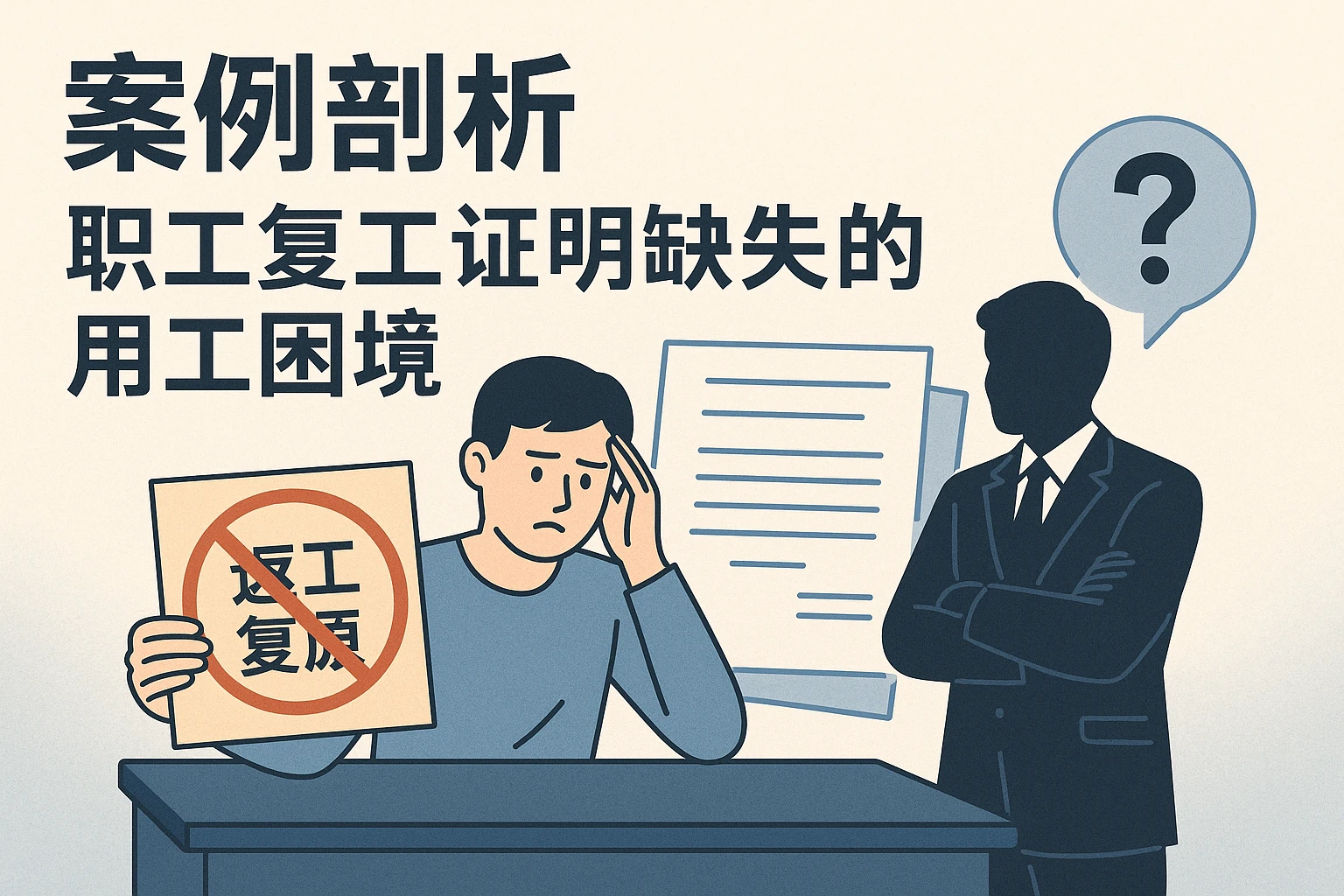 案例剖析：职工复工证明缺失的用工困境