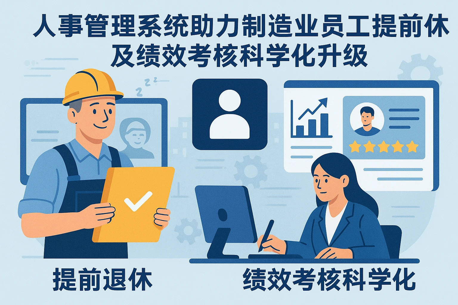 人事管理系统助力制造业员工提前退休及绩效考核科学化升级