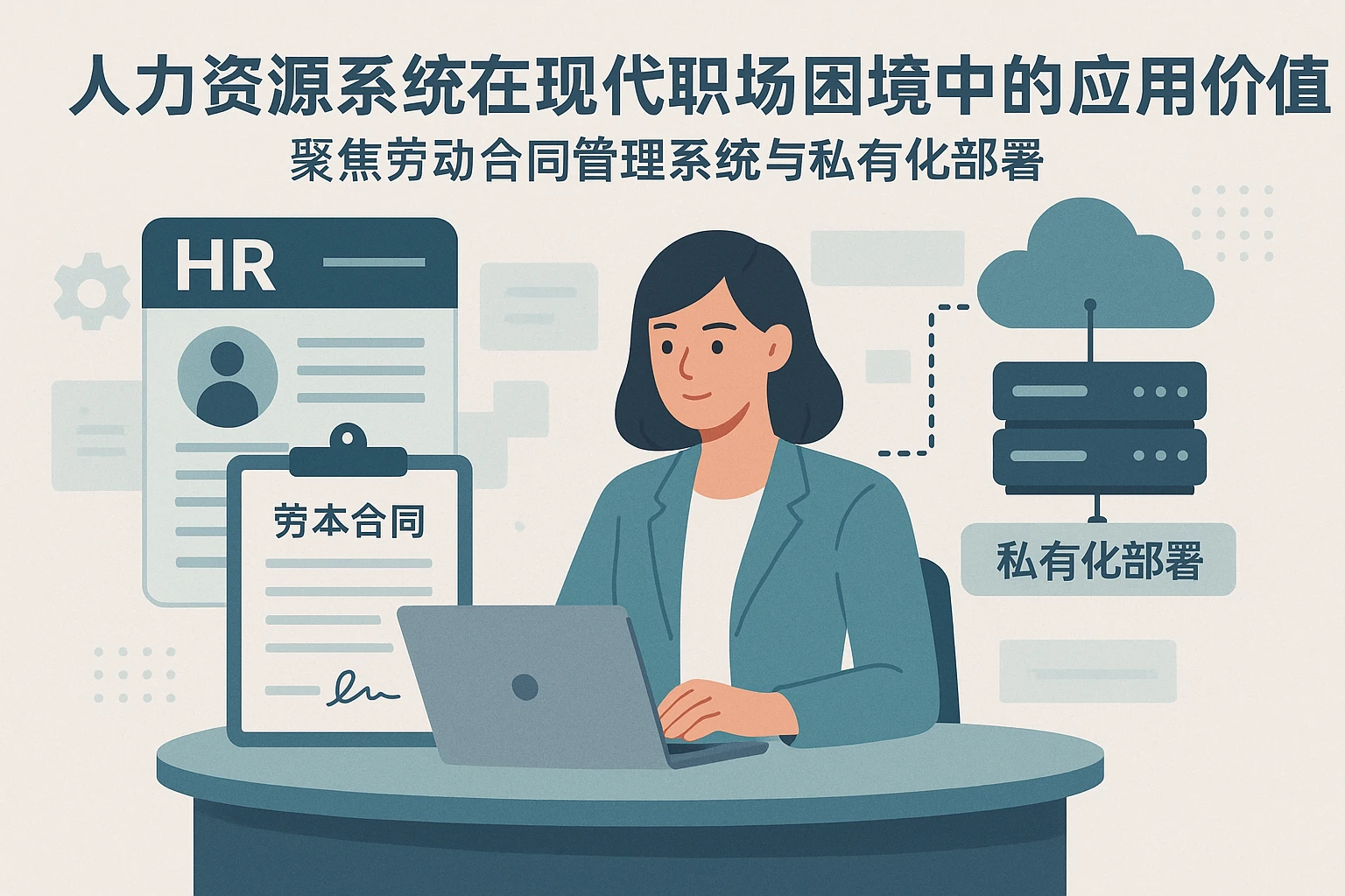 人力资源系统在现代职场困境中的应用价值——聚焦劳动合同管理系统与私有化部署