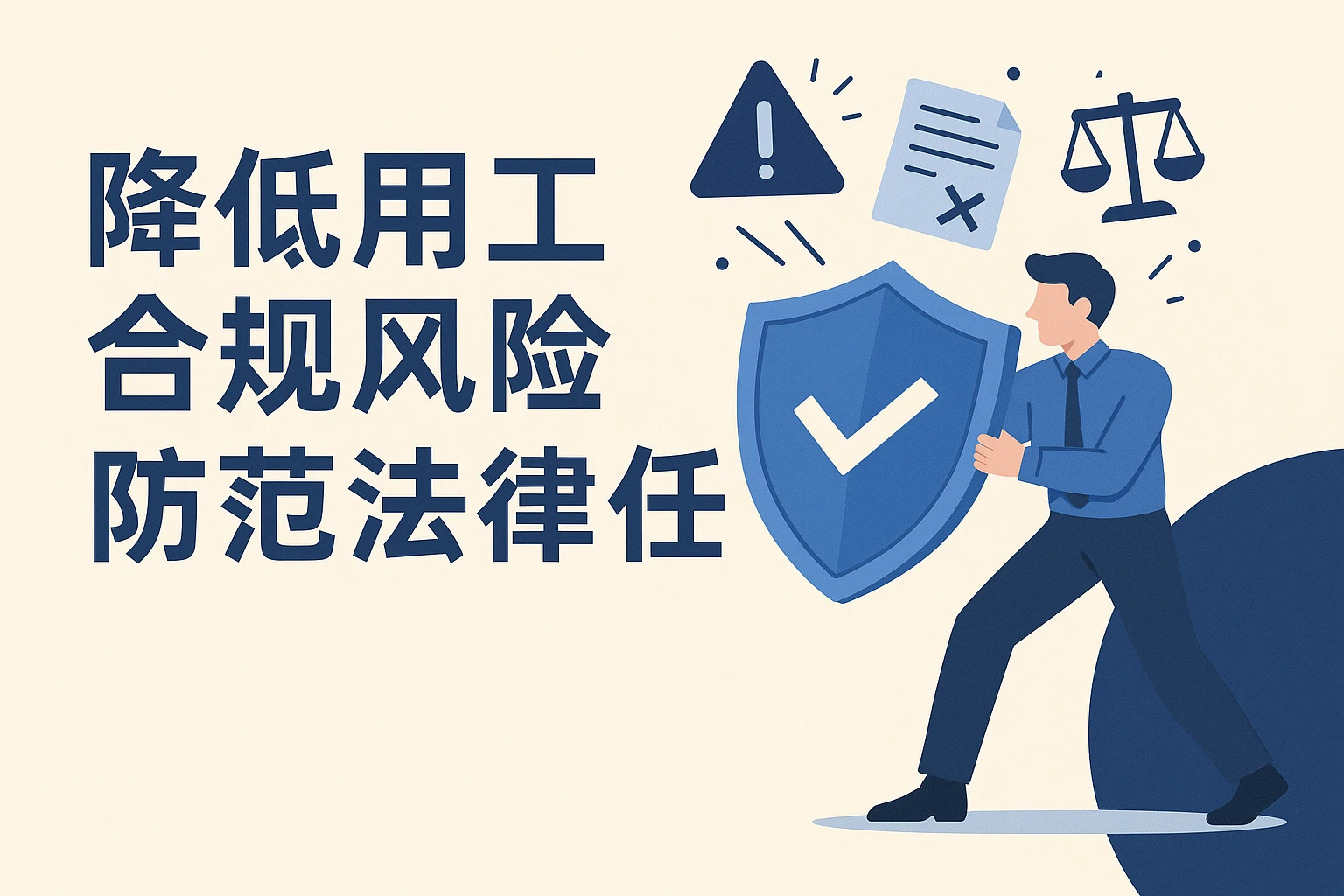 降低用工合规风险，防范法律责任