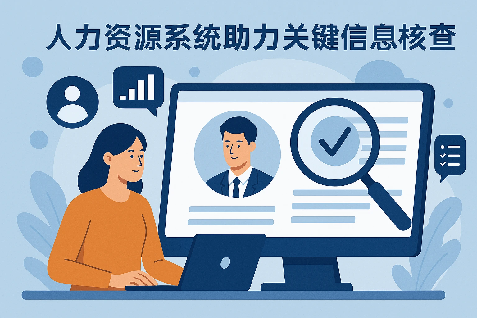人力资源系统助力关键信息核查