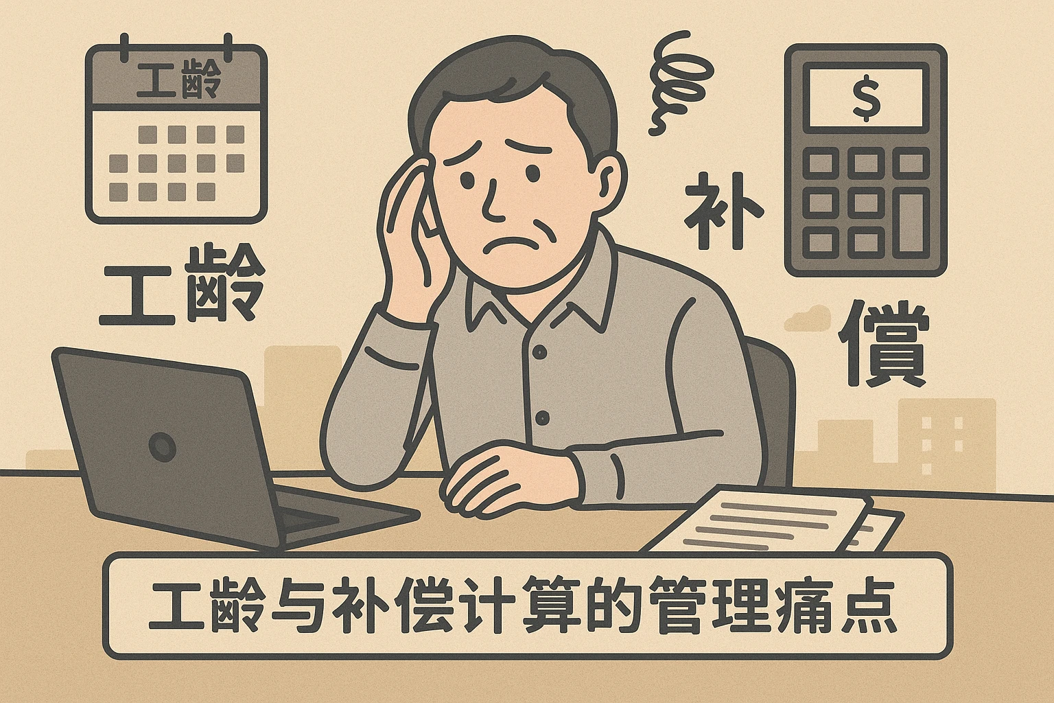 工龄与补偿计算的管理痛点
