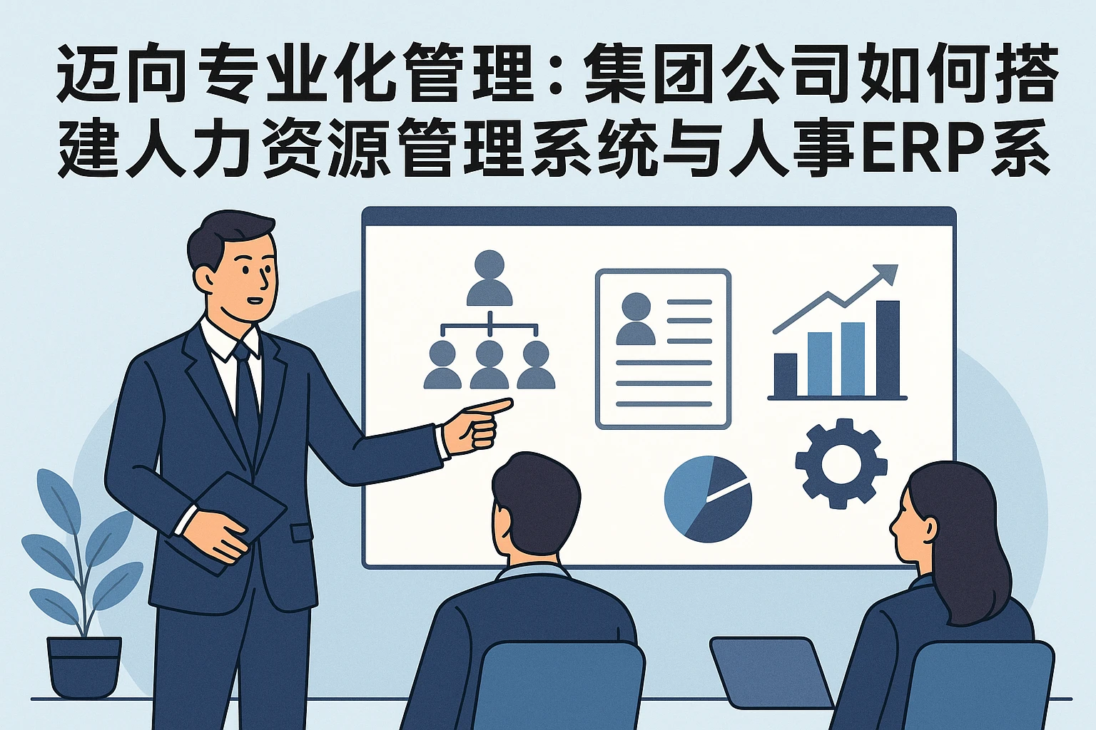 迈向专业化管理：集团公司如何搭建人力资源管理系统与人事ERP系统
