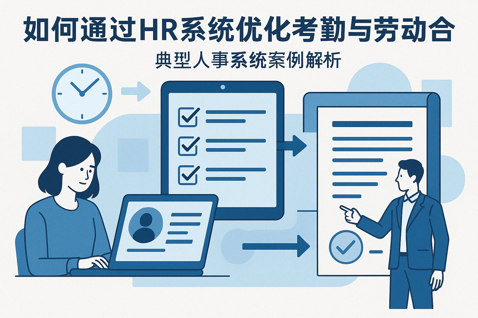 如何通过HR系统优化考勤与劳动合同管理——典型人事系统案例解析