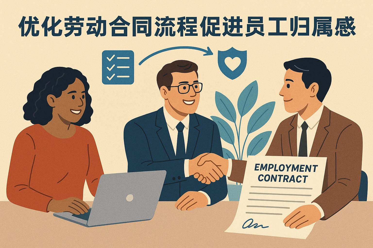 优化劳动合同流程促进员工归属感