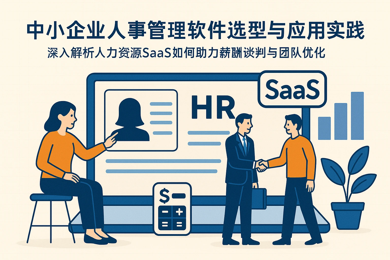 中小企业人事管理软件选型与应用实践：深入解析人力资源SaaS如何助力薪酬谈判与团队优化