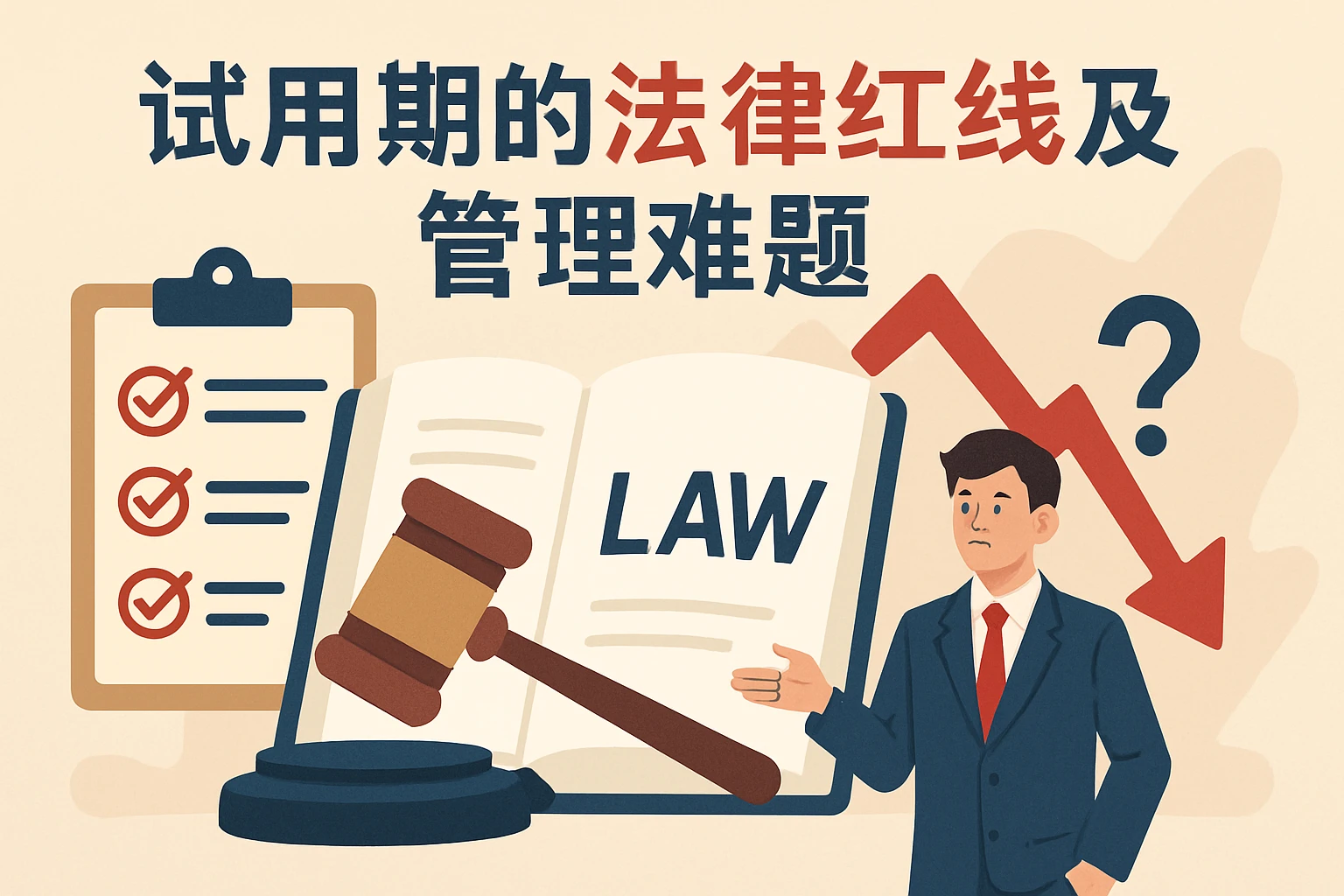 试用期的法律红线及管理难题