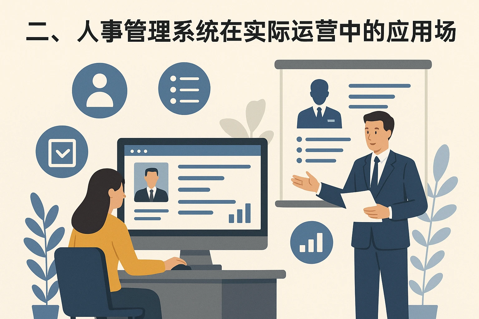 二、人事管理系统在实际运营中的应用场景