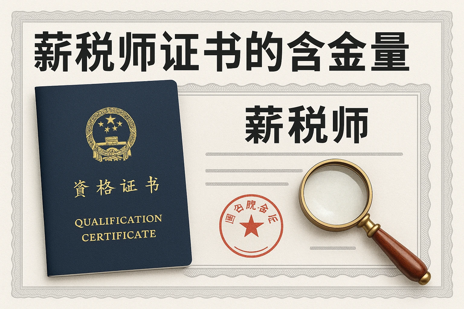 薪税师证书的含金量