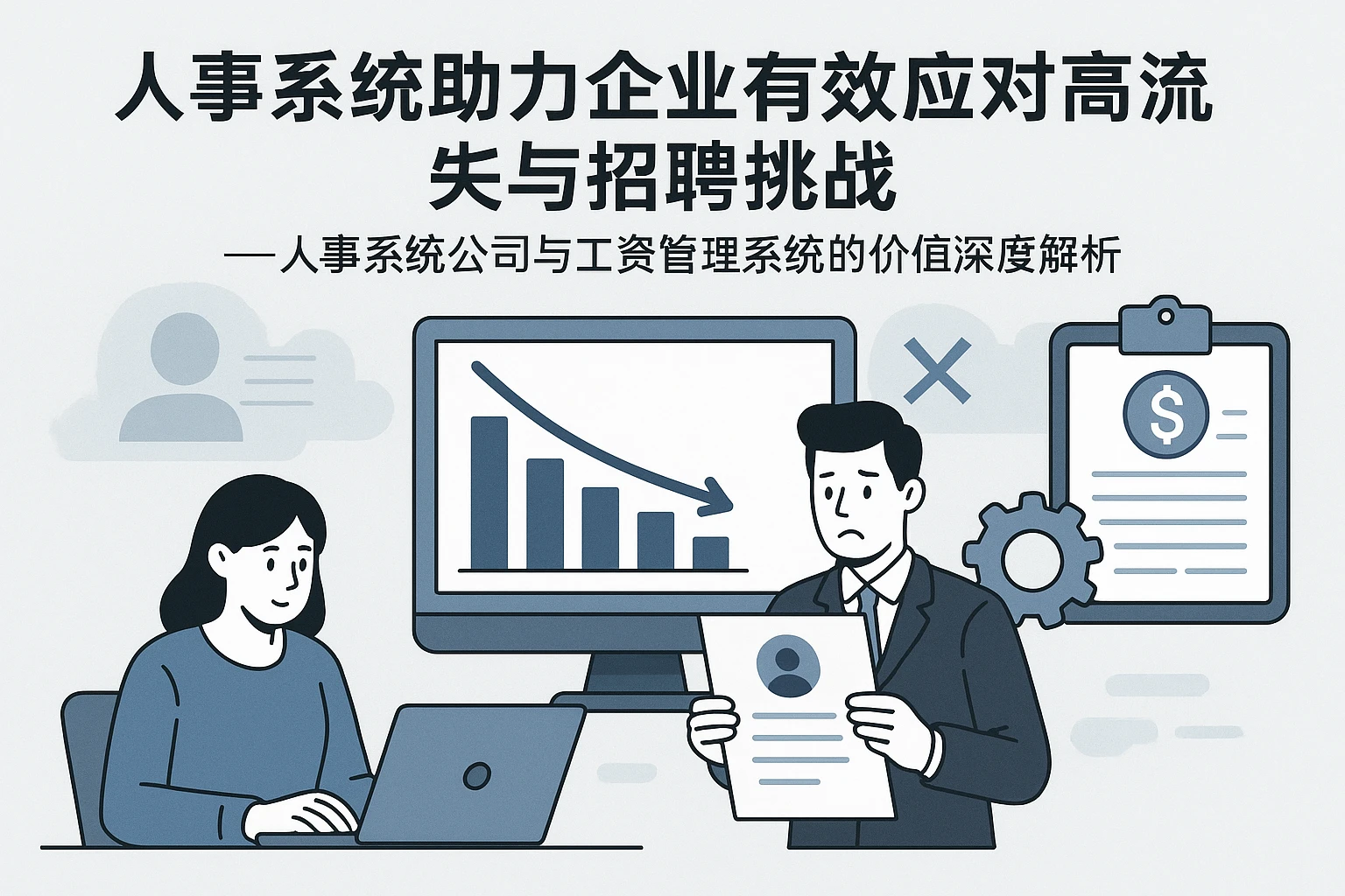 人事系统助力企业有效应对高流失率与招聘挑战——人事系统公司与工资管理系统的价值深度解析