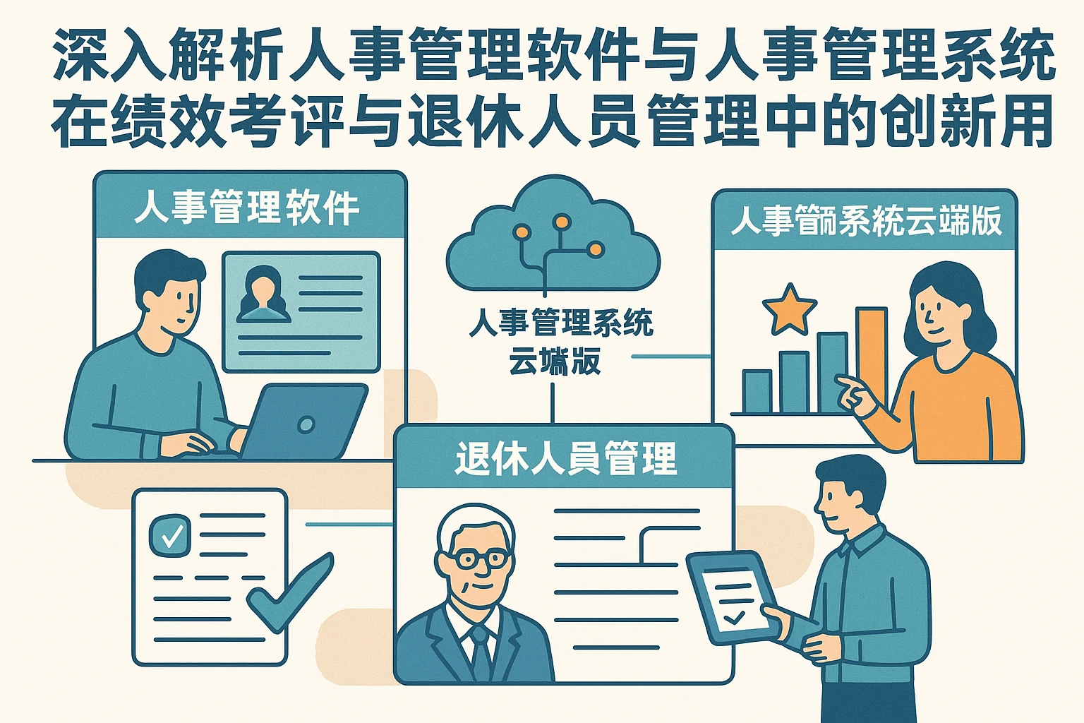 深入解析人事管理软件与人事管理系统云端版在绩效考评与退休人员管理中的创新应用