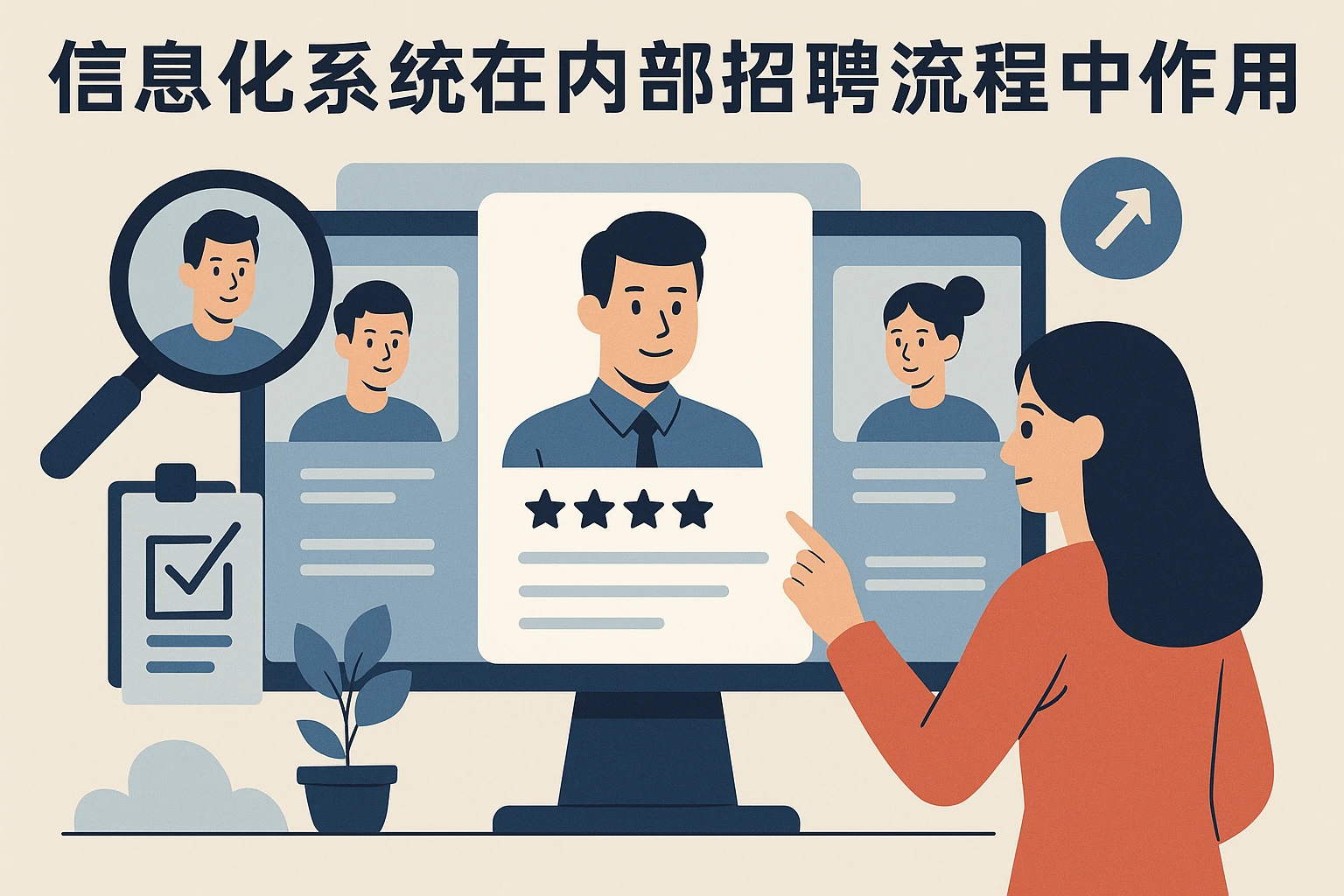 1.2 信息化系统在内部招聘流程中的作用