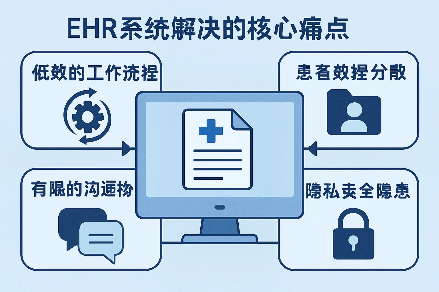 EHR系统解决的核心痛点