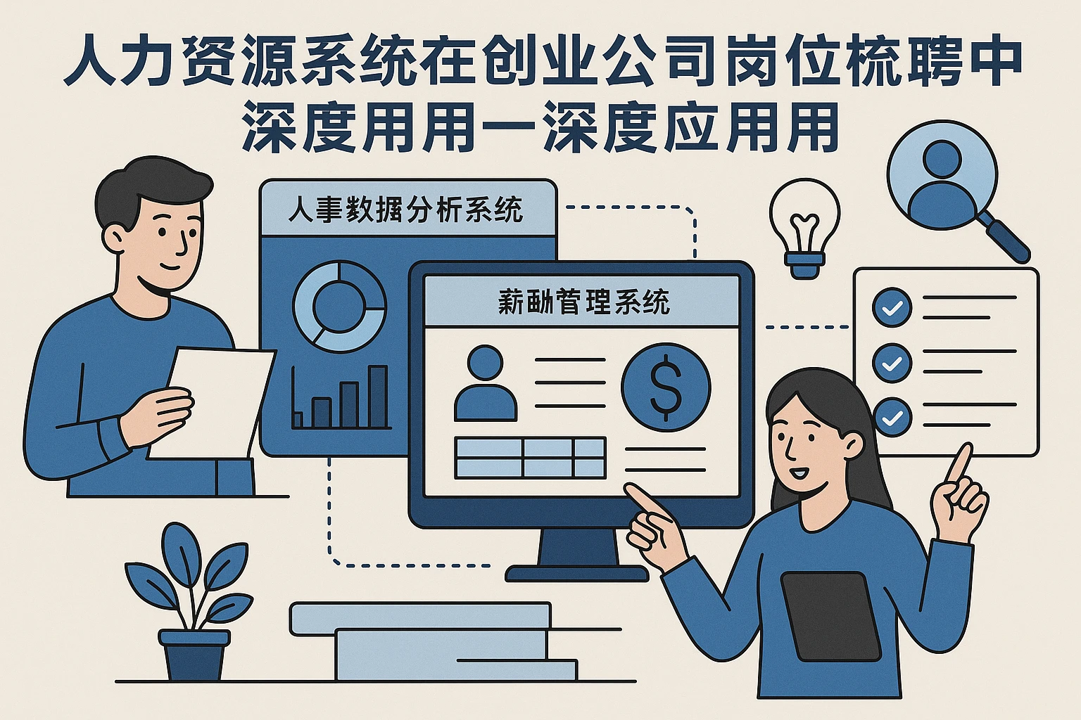 人力资源系统在创业公司岗位梳理与招聘中的深度应用——以人事数据分析系统和薪酬管理系统为核心