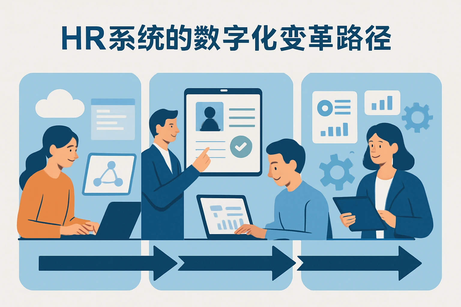 HR系统的数字化变革路径