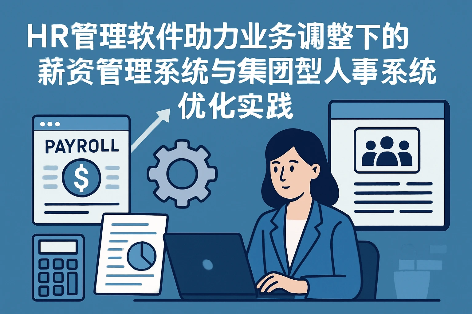 HR管理软件助力业务调整下的薪资管理系统与集团型人事系统优化实践