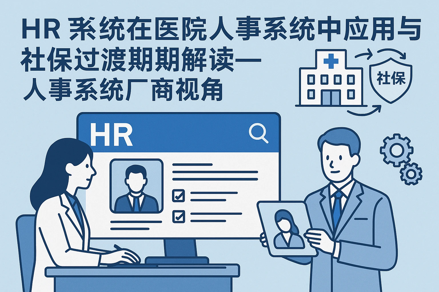 HR系统在医院人事系统中的应用与社保过渡时期解读——人事系统厂商视角