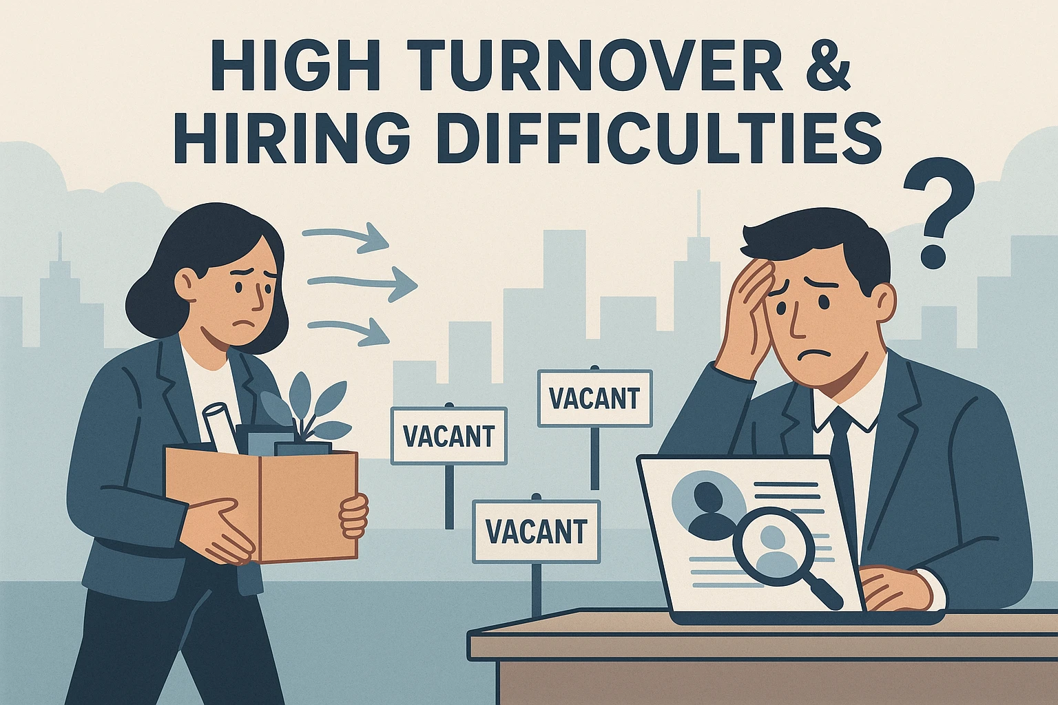 高流动与招聘难题的现实困扰