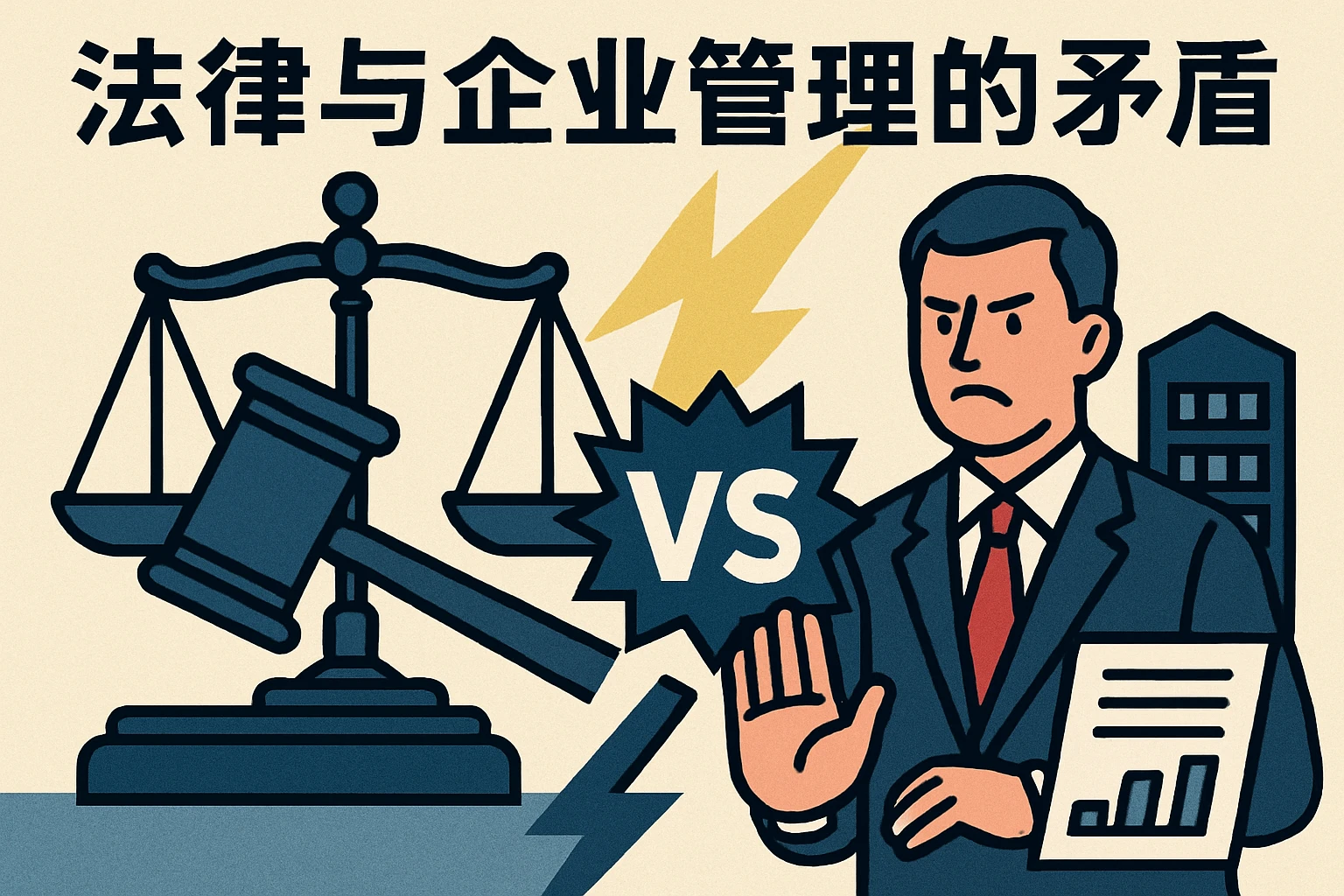 1.2 法律与企业管理的矛盾