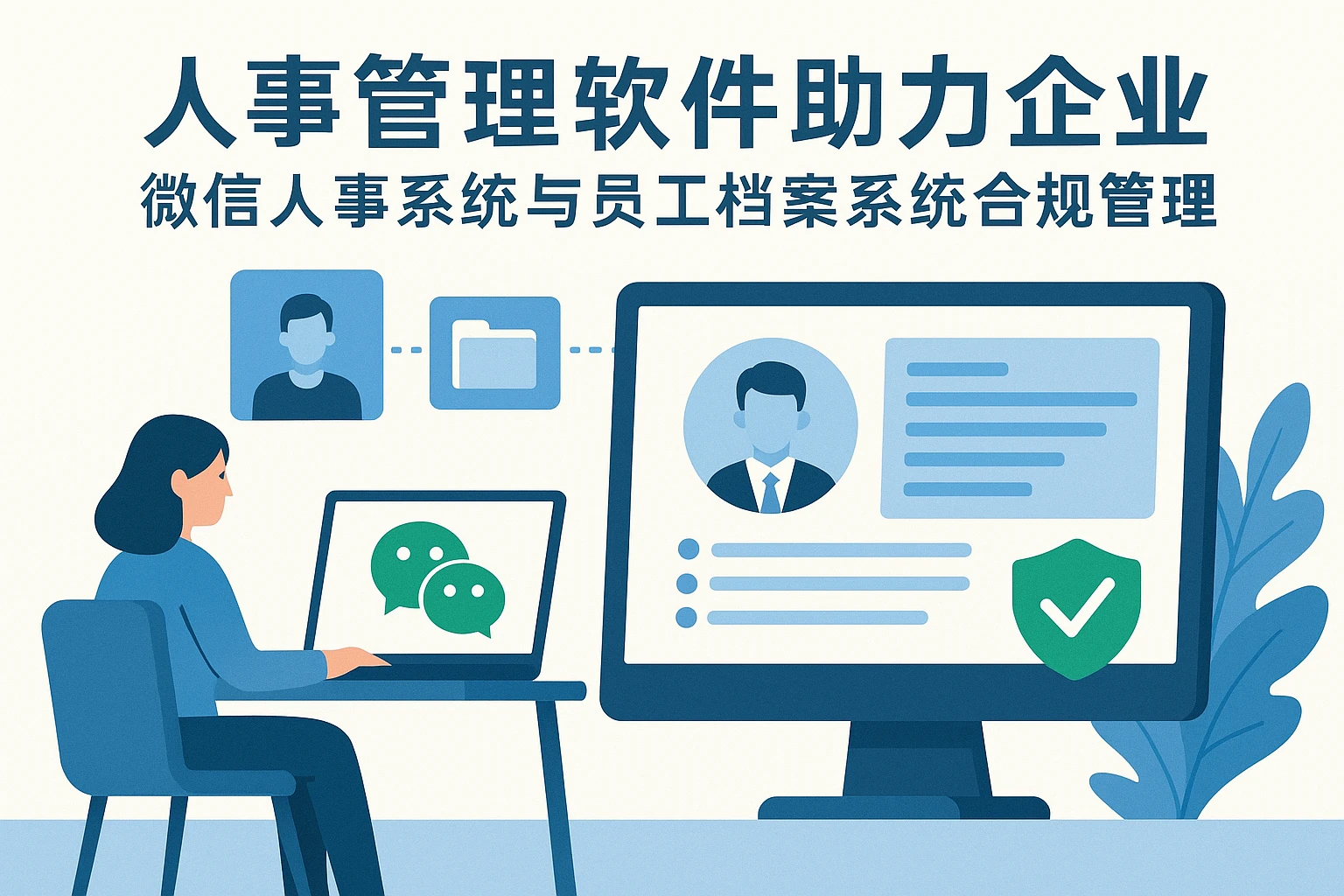 人事管理软件助力企业微信人事系统与员工档案系统合规管理