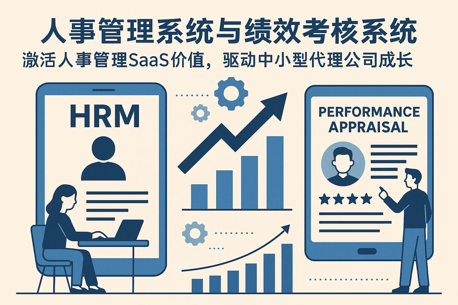 人事管理系统与绩效考核系统：激活人事管理SaaS价值，驱动中小型代理公司成长