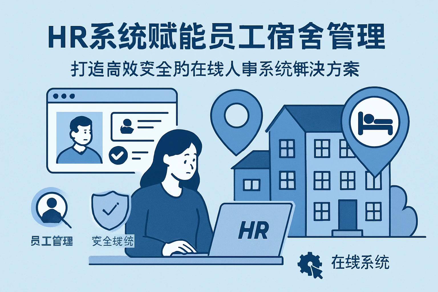 HR系统赋能员工宿舍管理——打造高效安全的在线人事系统解决方案