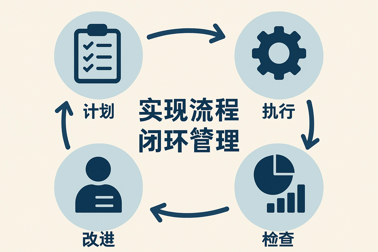 实现流程闭环管理