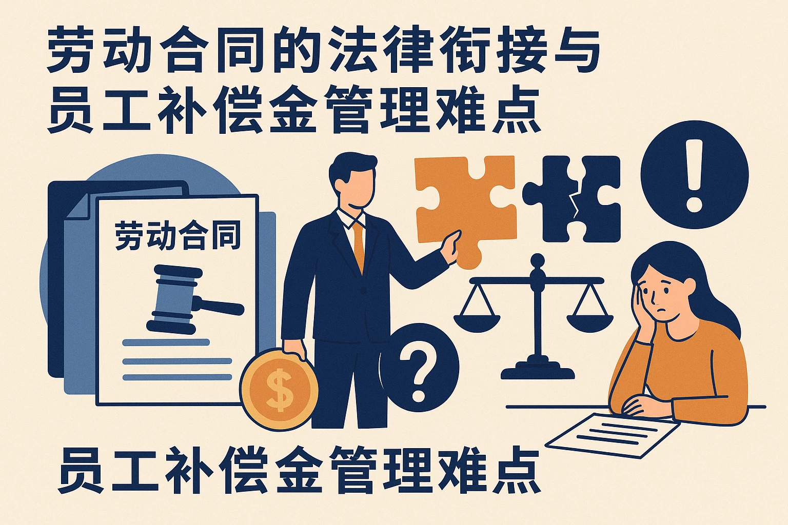 劳动合同的法律衔接与员工补偿金管理难点
