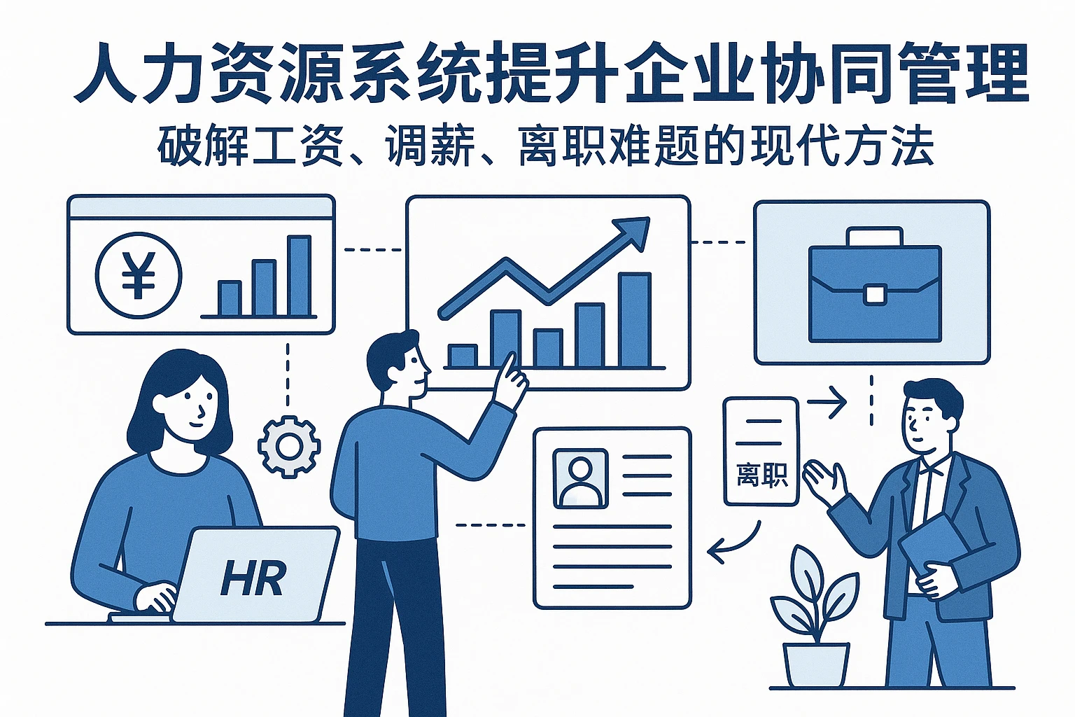 人力资源系统提升企业协同管理：破解工资、调薪、离职难题的现代方法