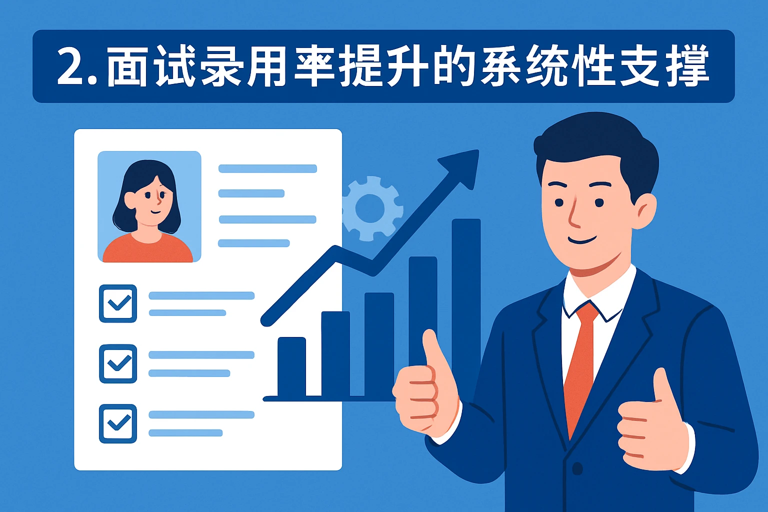 2. 面试录用率提升的系统性支撑