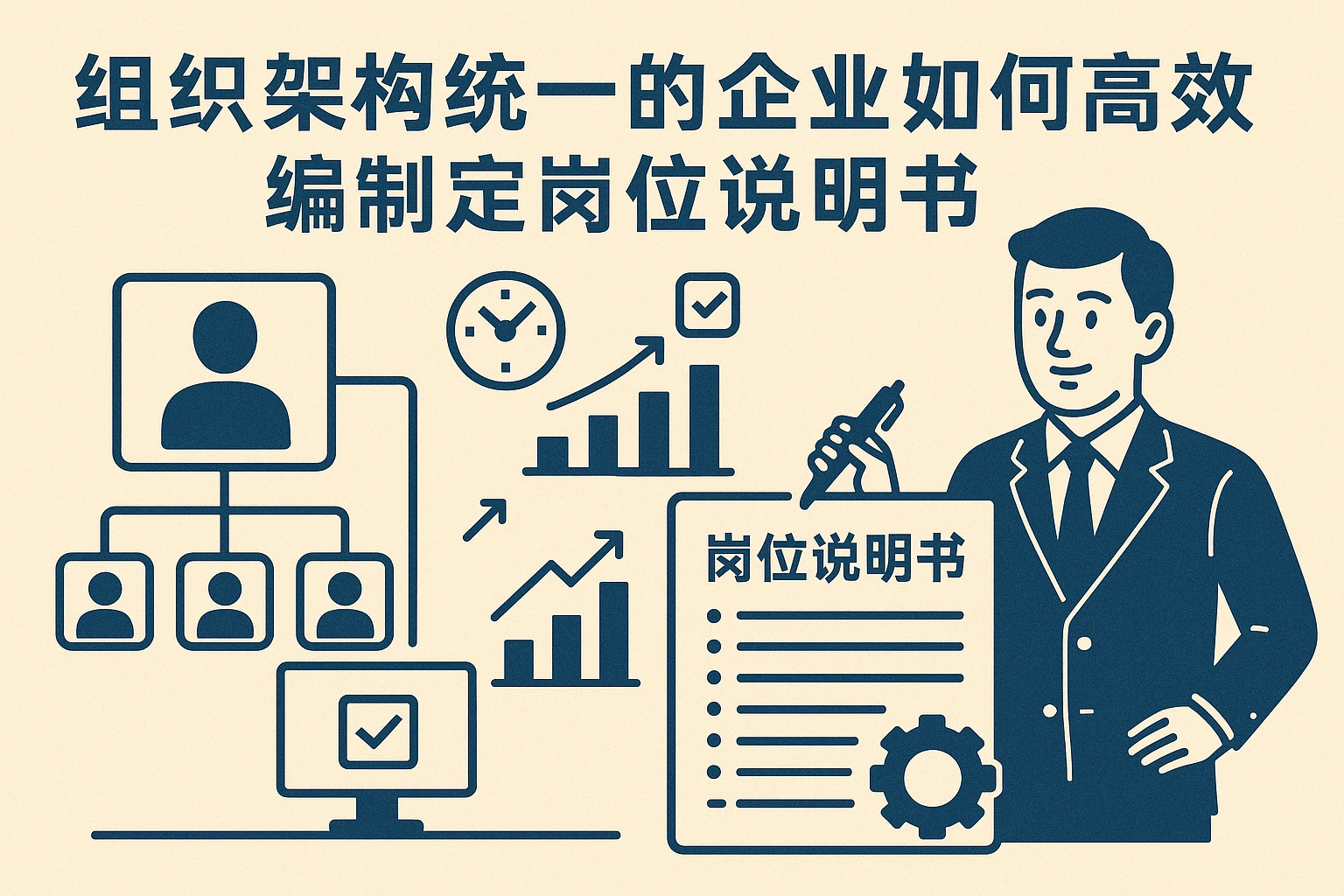 组织架构统一的企业如何高效编制岗位说明书