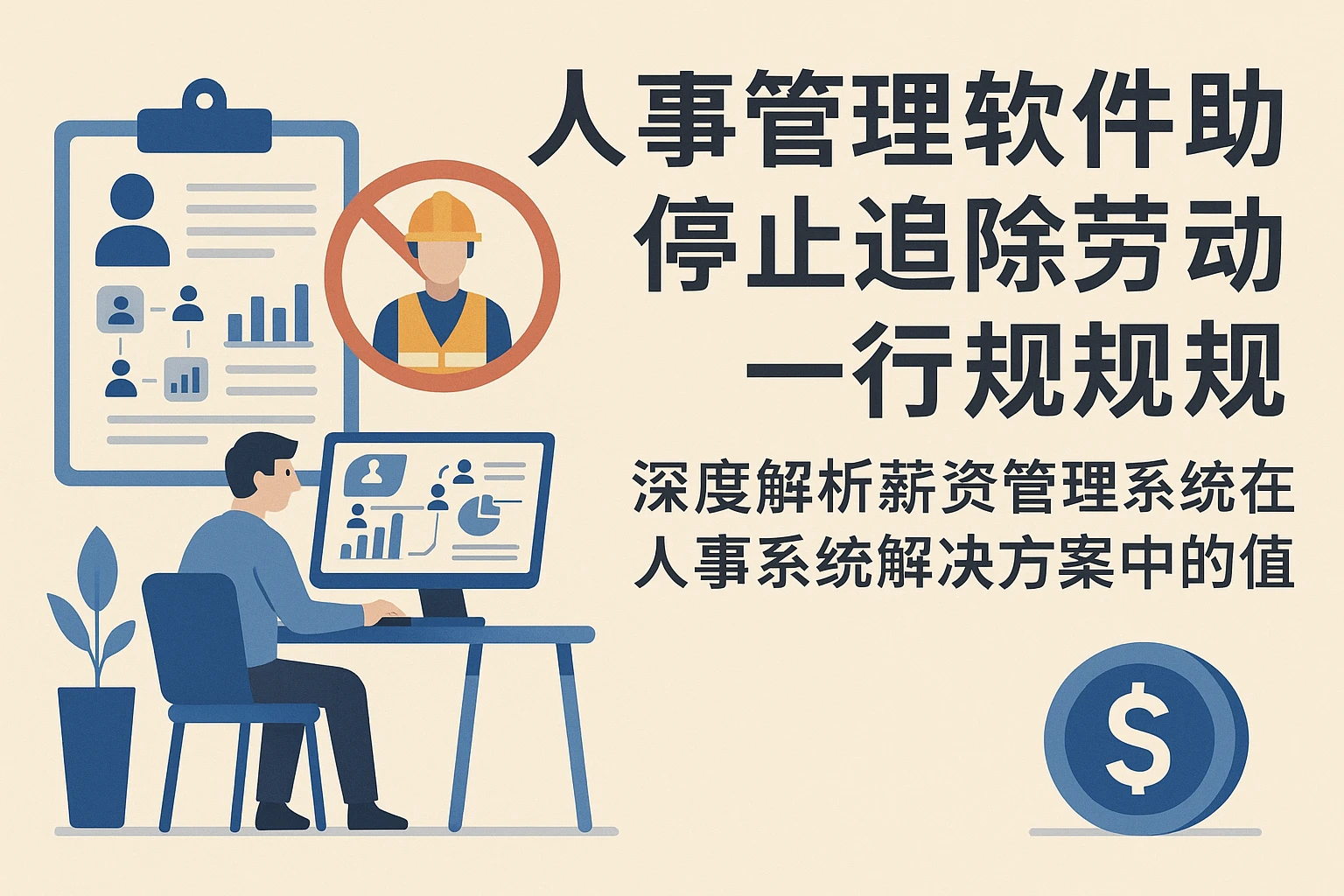 人事管理软件助力停产与解除劳动合同行为规范 —— 深度解析薪资管理系统在人事系统解决方案中的价值