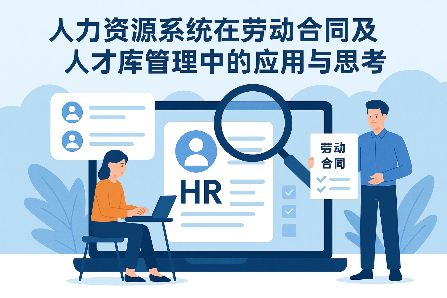 人力资源系统在劳动合同及人才库管理中的应用与思考