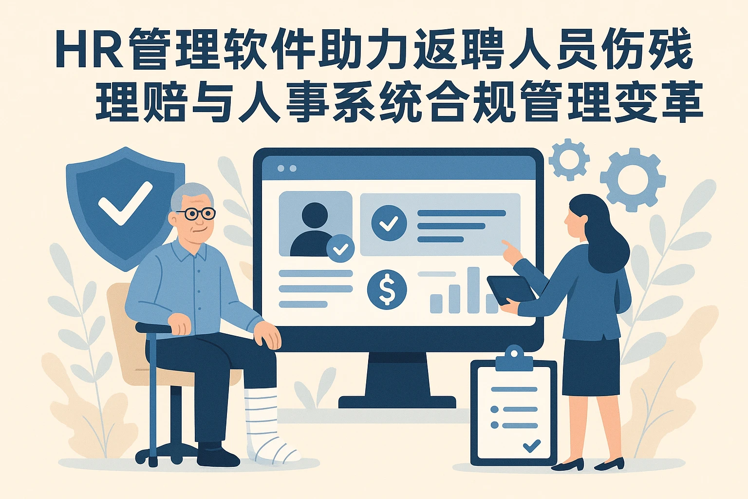 HR管理软件助力返聘人员伤残理赔与人事系统合规管理变革