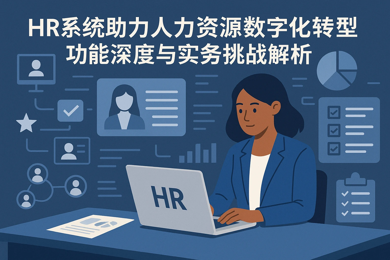 HR系统助力人力资源数字化转型：功能深度与实务挑战解析