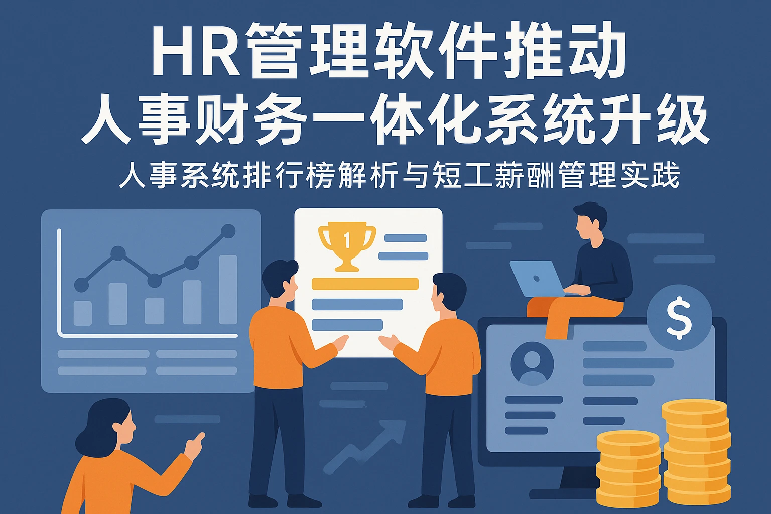HR管理软件推动人事财务一体化系统升级——人事系统排行榜解析与短工薪酬管理实践
