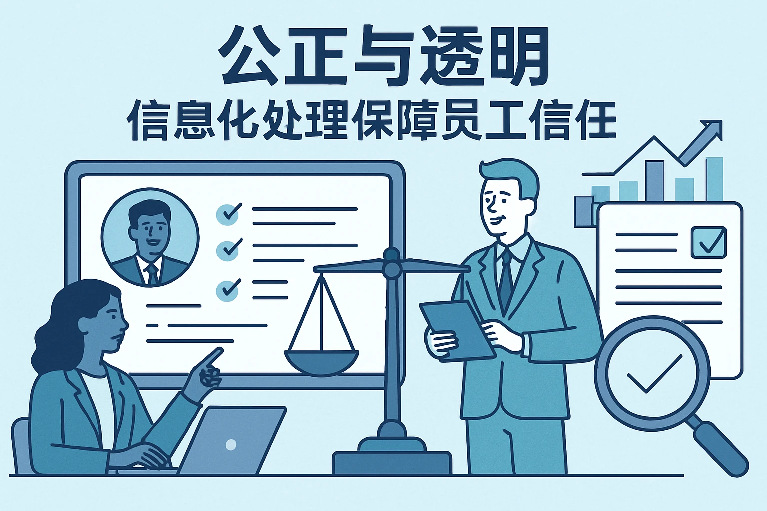 公正与透明：信息化处理保障员工信任