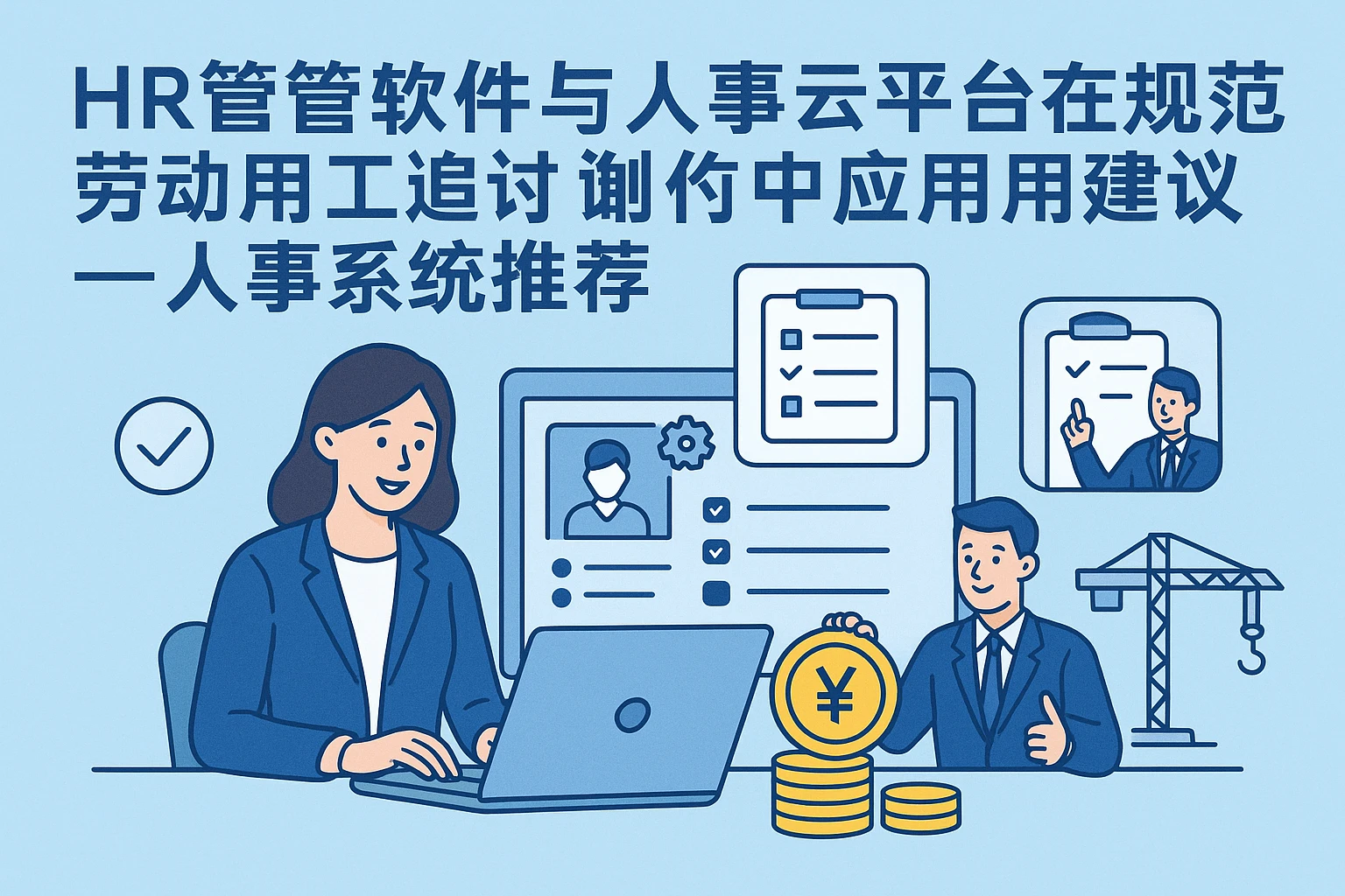 HR管理软件与人事云平台在规范劳动用工与工程欠款追讨中的应用建议——人事系统推荐